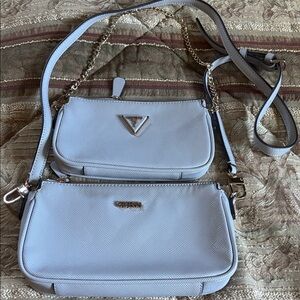 Guess Light Blue Crossbody Bag Set